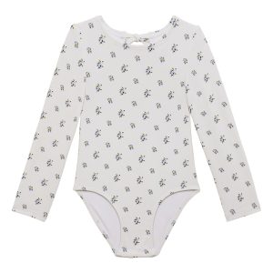 Heidi Floral Mini Long Sleeve One-Piece