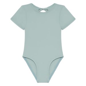 Powder Blue Mini Short Sleeve One-Piece