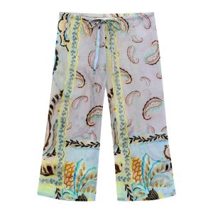 St. Barths Floral Mini Drawstring Pant